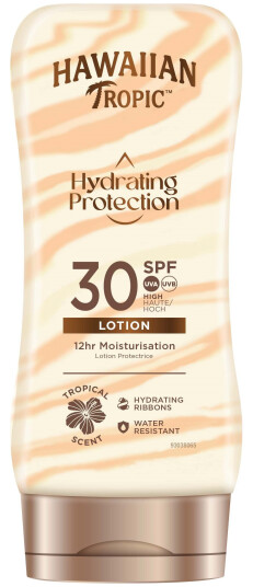 Hawaiian Tropic Hydrating Protection Lotion SPF 30, 180 ml - Solkrem for kroppen