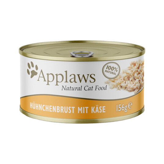 Applaws Kattemat I Buljong 6 X 156 G Kyllingbryst & Ost Applaws Kattemat I Buljong 6 X 156 G Kyllingbryst & Ost