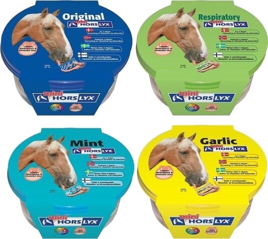 Slikkestein Horslyx Assortert 12 Pk 650 G/st