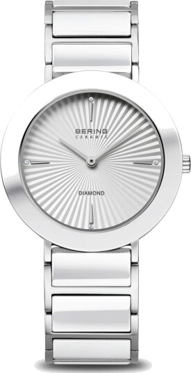 Bering Dameklokke 11435 753 Ceramic Hvit/Keramik Ø34 mm Bering Dameklokke 11435 753 Ceramic Hvit/Keramik Ø34 mm