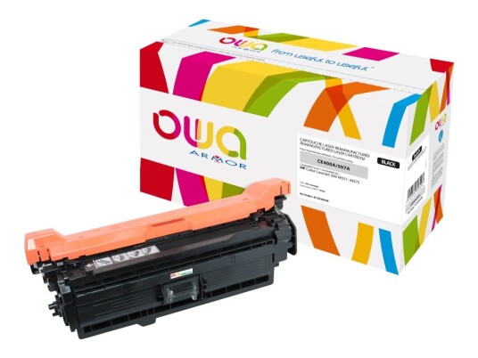 Owa - Svart - Kompatibel - Tonerpatron Alternativ For: Hp Ce400a - For Hp Color Laserjet Enterprise Mfp M575  Laserjet Enterprise Flow Mfp M575