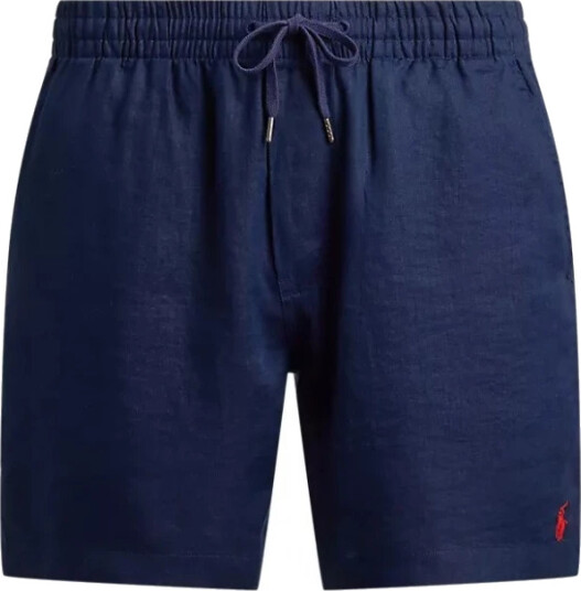 Polo Ralph Lauren 6 Inch Polo Prepster Linen Short Navy S