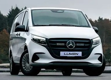 Lumen grillkit Mercedes Vito 2024+. SQ16. 22304 lumen. Diskret og pen montering.