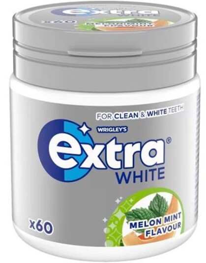 Stor Extra White Melon Mint Tyggegummi Boks 84g Stor Extra White Melon Mint Tyggegummi Boks 84g