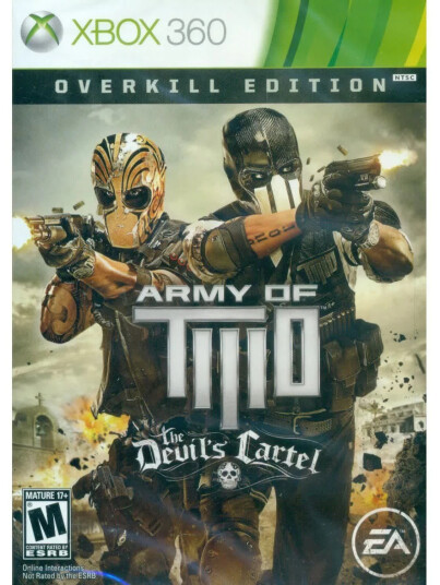 Electronic Arts Army of Two Xbox 360 Spill brukte plater