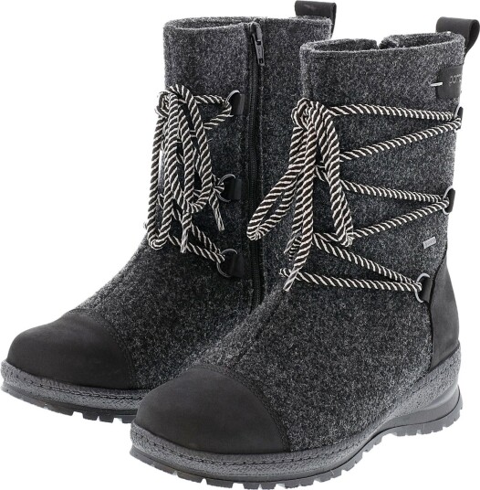 Pomar Women"s Koli XW GORE-TEX® Felt Boots Granite/Black 37