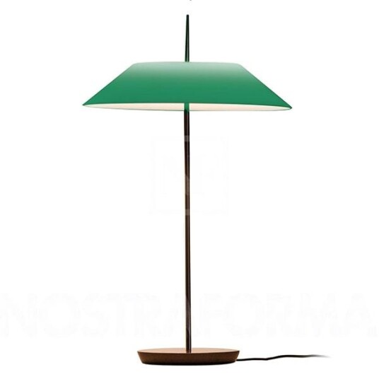 Vibia Mayfair Bordlampe Blank Grønn og Sort Vibia Mayfair Bordlampe Blank Grønn og Sort