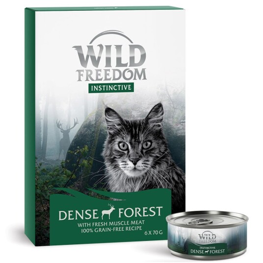 Wild Freedom Adult 6 X 70 G Dense Forest Hjort Wild Freedom Adult 6 X 70 G Dense Forest Hjort