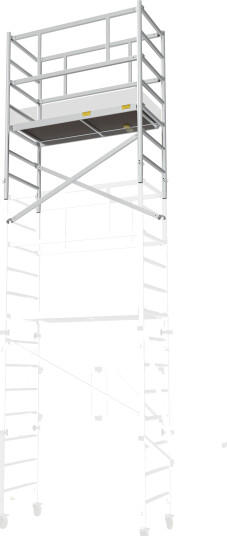 Wsteps Håndverkerstillas 4,2 m HS680 C-Pakke
