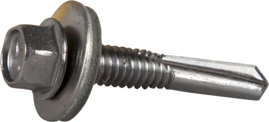 ESSVE Marutex Plateskrue rustfritt stål, med skive 4,8 x 19 mm, 250-pakning, Innfesting