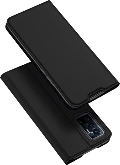 Dux Ducis Skin Pro Holster Case Flip Cover Vivo V23e Black