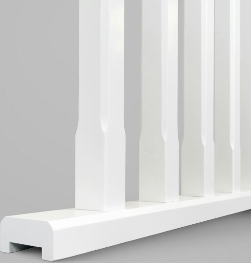 Underliggare Herrljunga Ledstångsfabrik Rekkverkspiler Off White S0502-Y, Glans 35, L: 800 mm