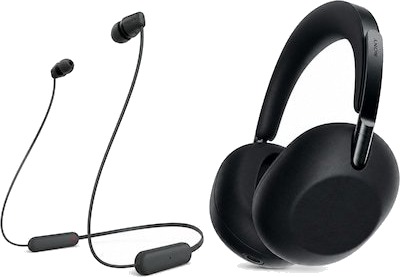 Sony 1000X THE COLLEXION Over-Ear-Hodetelefoner Svart W791385U220-BNDL