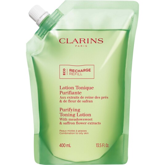 Clarins Purifying Toning Lotion Combination to Oily Skin Refill 400 ml Clarins Purifying Toning Lotion Combination to Oily Skin Refill 400 ml