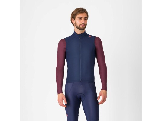 Castelli Espresso sykkelvest belgian blue herre