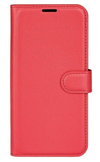INCOVER Xiaomi Poco F4 GT Litchi Skinn Flipdeksel m. Lommebok - Rød
