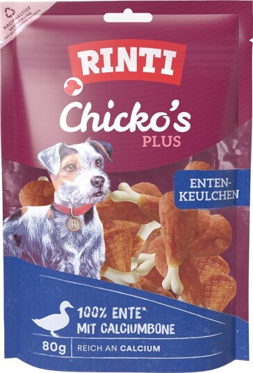 Rinti Chicko Plus Andeklubber 12 X 80 G Rinti Chicko Plus Andeklubber 12 X 80 G
