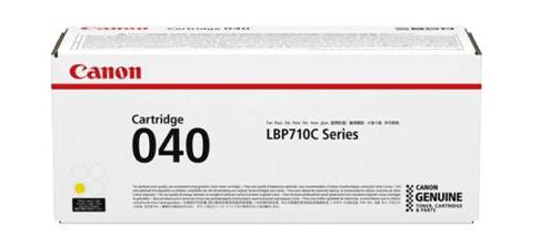 Canon CRG040Y Y Toner - 0454C001 Original - Gul 5400 sider Canon CRG040Y Y Toner - 0454C001 Original - Gul 5400 sider