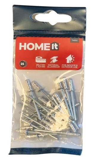 Home It® Blindnitte Ø3,2 X 8 Mm. 25 Stk