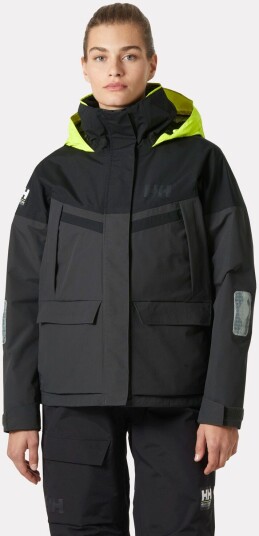 Helly Hansen Pier 4.0 Jacket Dame Grå XL Helly Hansen Pier 4.0 Jacket Dame Grå XL