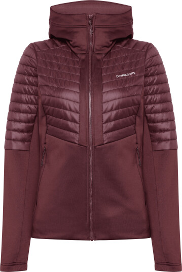 Didriksons Women"s Annema Full Zip 6 Old Rust 40