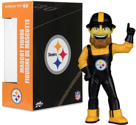 McFarlane SportsPicks  NFL  Steely McBeam (Pittsburgh Steelers) 8" Posed Figure