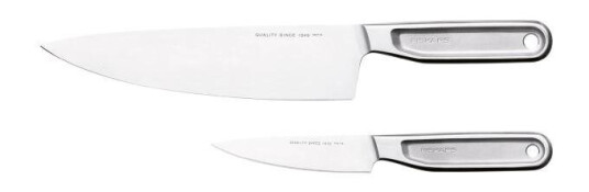 Fiskars All Steel knivsett kokkesett 2 deler