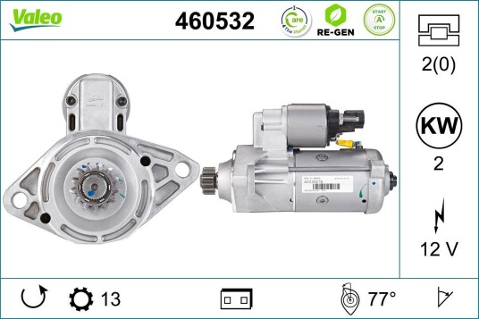 Starter VALEO 460532 Starter VALEO 460532