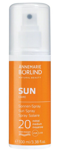 Annemarie Börlind Sun Spray SPF 20, 100 ml - Solkrem for kroppen