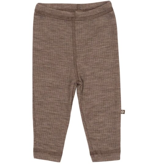 Smallstuff Ull Drop Needle Leggings Nature 62