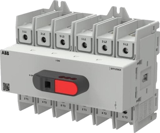 Abb Lastbryter 6-polet, OT125G3-6BS Abb Lastbryter 6-polet, OT125G3-6BS
