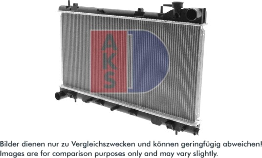 AKS DASIS 350015N Radiator motorkjøling