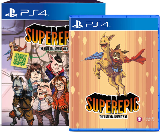 SuperEpic: The Entertainment War Special Limited Edition PS4 Spill SuperEpic: The Entertainment War Special Limited Edition PS4 Spill
