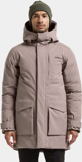 Didriksons Akilles Parka Ash Brown