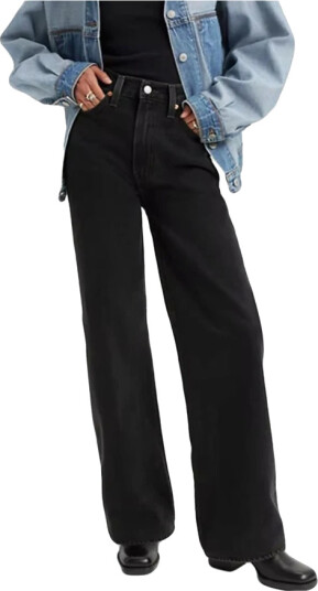 Levi's Dame Jeans Svart W24 L32, Levi's Dame Jeans Svart W24 L32,