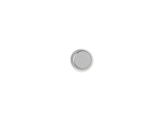 Maul Neodym Platemagnet 5 Mm Holdekraft: 0,7 Kg Sølv Diameter: 5 Mm / Høyde: 3 Mm Høy Holdekraft   1 Stk 6180596