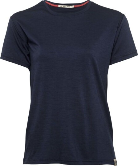 Aclima Women's LightWool Classic Tee M , Navy Blazer