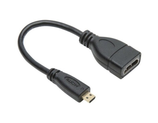 Luxorparts Adapter med Micro-HDMI til HDMI