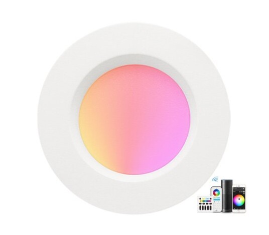 NP Downlight LED 9W Zigbee PRO RGB+CCT Hvit