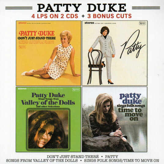 Patty Duke 4 Lps On 2 Cds & 3 Bonus Cuts CD