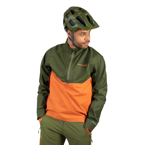 Endura MT500 Lite Pullover vanntett jakke Harvest