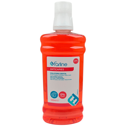 Munnvann munnskyll FARLINE Antikaries 500ml