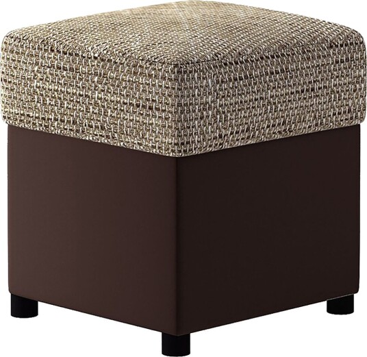 Arabejo Fotskammel - Beige/Brun