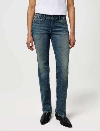 Wrangler Low Rise Bold Boot - Blue - 27 x 32