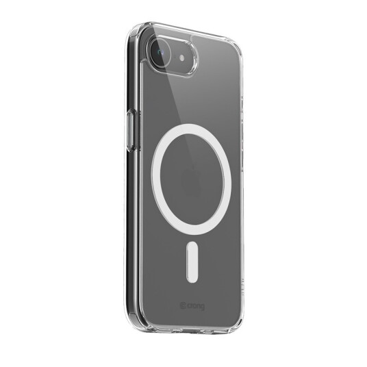 Crong Clear MagSafe Mobildeksel for iPhone 16e - Gjennomsiktig Crong Clear MagSafe Mobildeksel for iPhone 16e - Gjennomsiktig