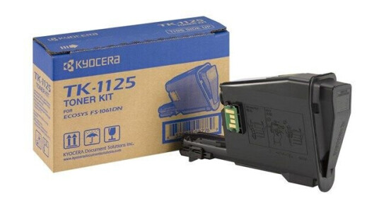 Kyocera 1T02M70NL0 / TK 1125 Black Toner - Laser toner Svart Kyocera 1T02M70NL0 / TK 1125 Black Toner - Laser toner Svart