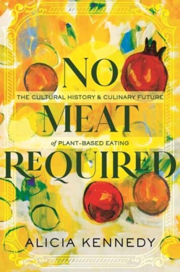 No Meat Required Av Alicia Kennedy