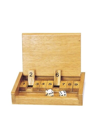 Goki Wooden Game Shut the Box Goki Wooden Game Shut the Box