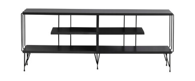 Hanah Home Tv-benk Eze - Mørk grå 1687341-04-0
