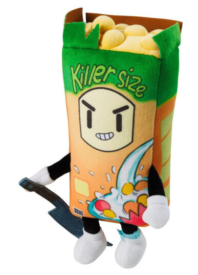 Stumble Guys Buddies Plysjbamse 20cm Cereal Killer